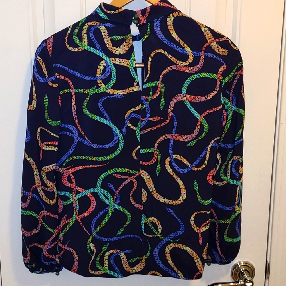 Shanghai Tang Mulberry Silk Blouse - image 5